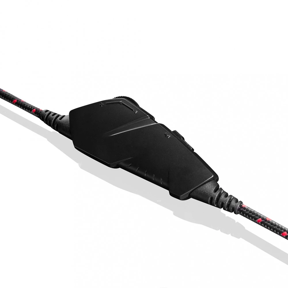 Žaidimų ausinės Modecom Volcano MC-839 Sword, LED, Juodos