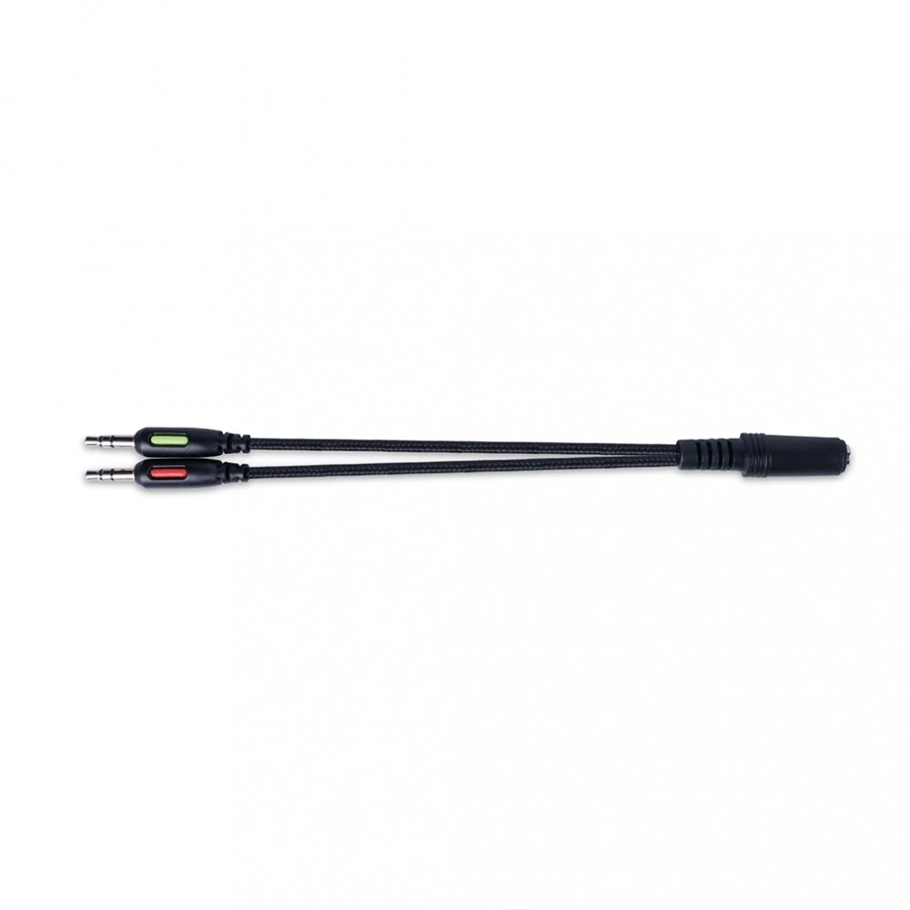 Žaidimų ausinės Modecom Volcano MC-839 Sword, LED, Juodos