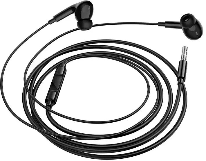 Ausinės Oem Borofone Earphones BM100 Pro Fuente su mikrofonu juodas