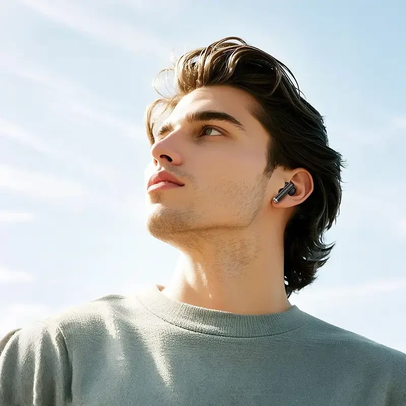 Oem Borofone ausinės Bluetooth TWS FQ10 Joyful juodos spalvos
