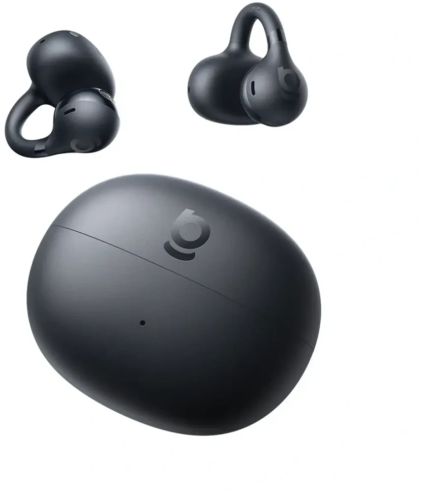 Baseus Belaidės Bluetooth 6.0 ausinės Bass BC1 su įkrovimo dėklu, juodos