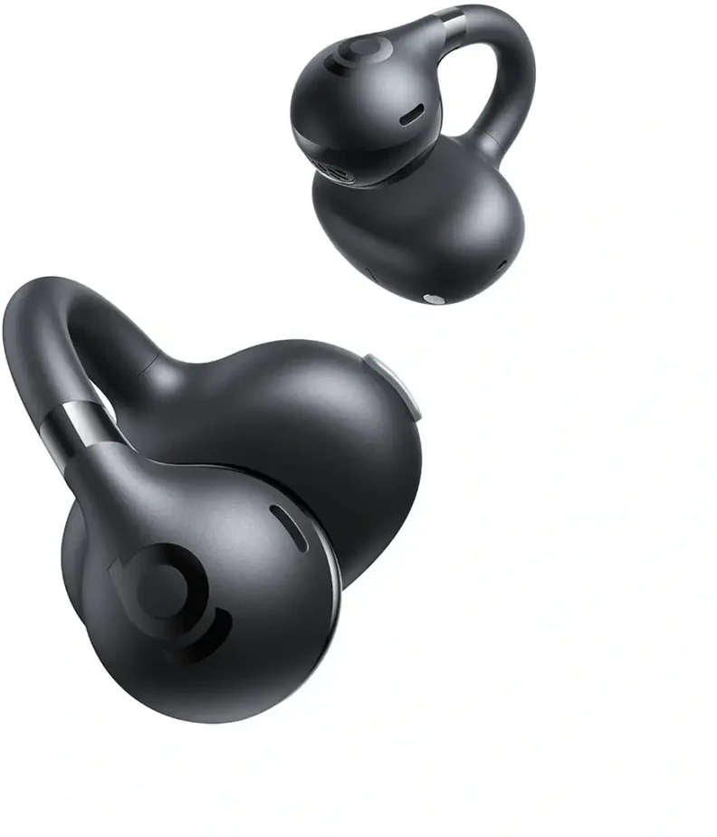 Baseus Belaidės Bluetooth 6.0 ausinės Bass BC1 su įkrovimo dėklu, juodos