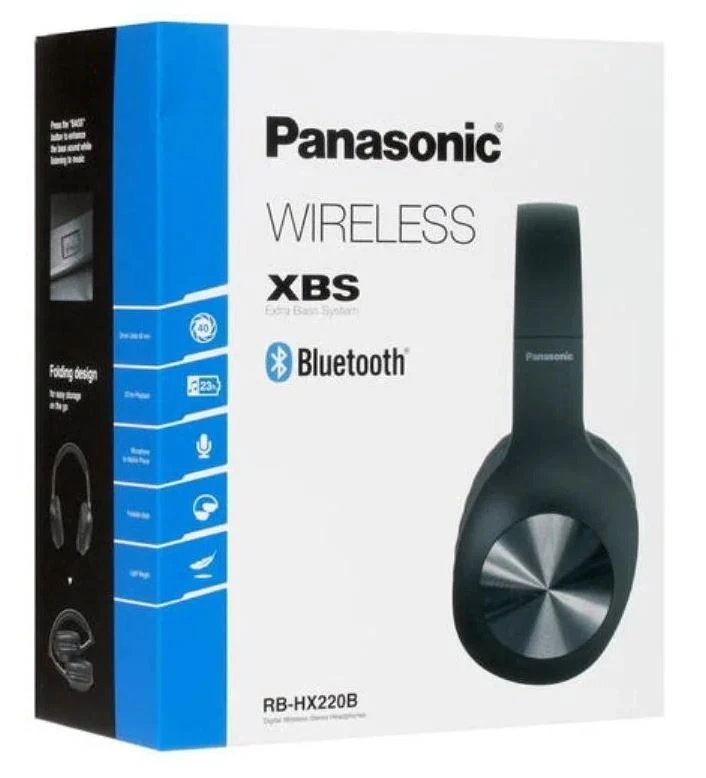 Panasonic BT ausinės RB-HX220BDEK