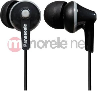 Įstatomos į ausis Ausinės Panasonic  RP-HJE125E-K, Juodos
