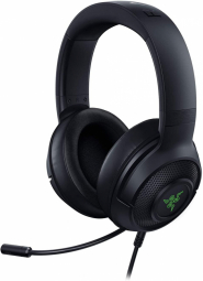 Ultra-Lengvos PC Žaidimų Ausinės Razer Kraken V3 X, Juodos