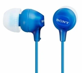 Sony MDR-EX15LP laidinės ausinės, Mėlynos spalvos