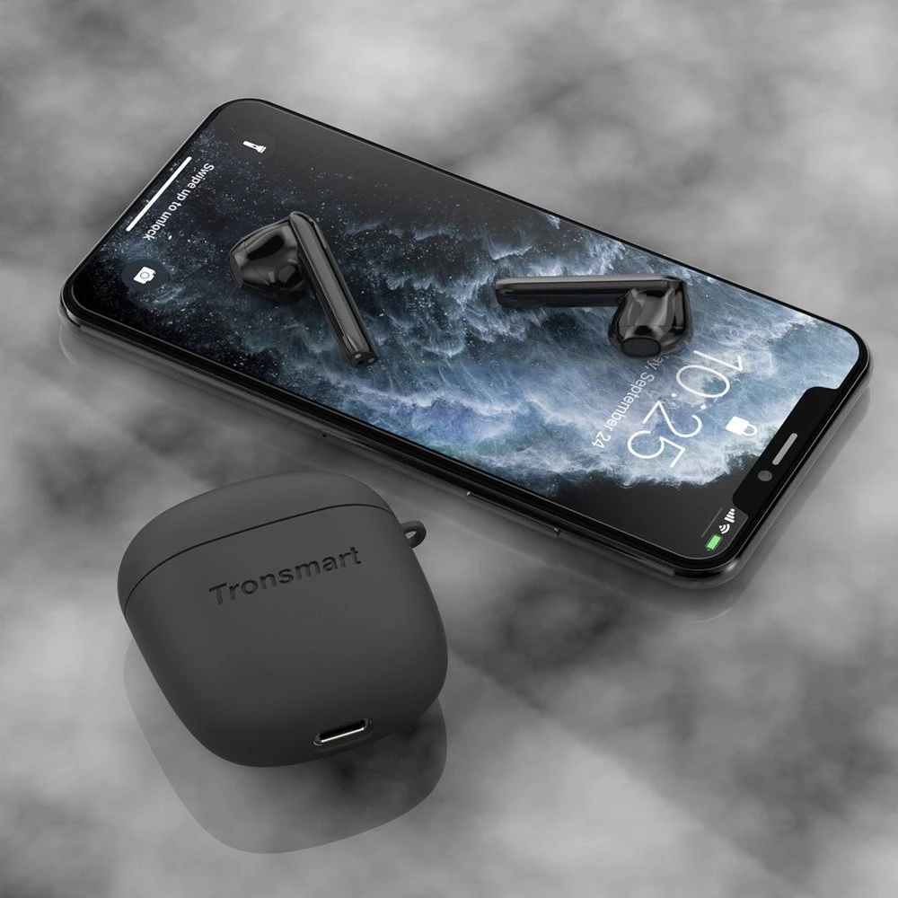Ausinės Tronsmart Earphone Case silikoninis Earphone Case Tronsmart Onyx Ace Pro | Onyx Ace Žalias