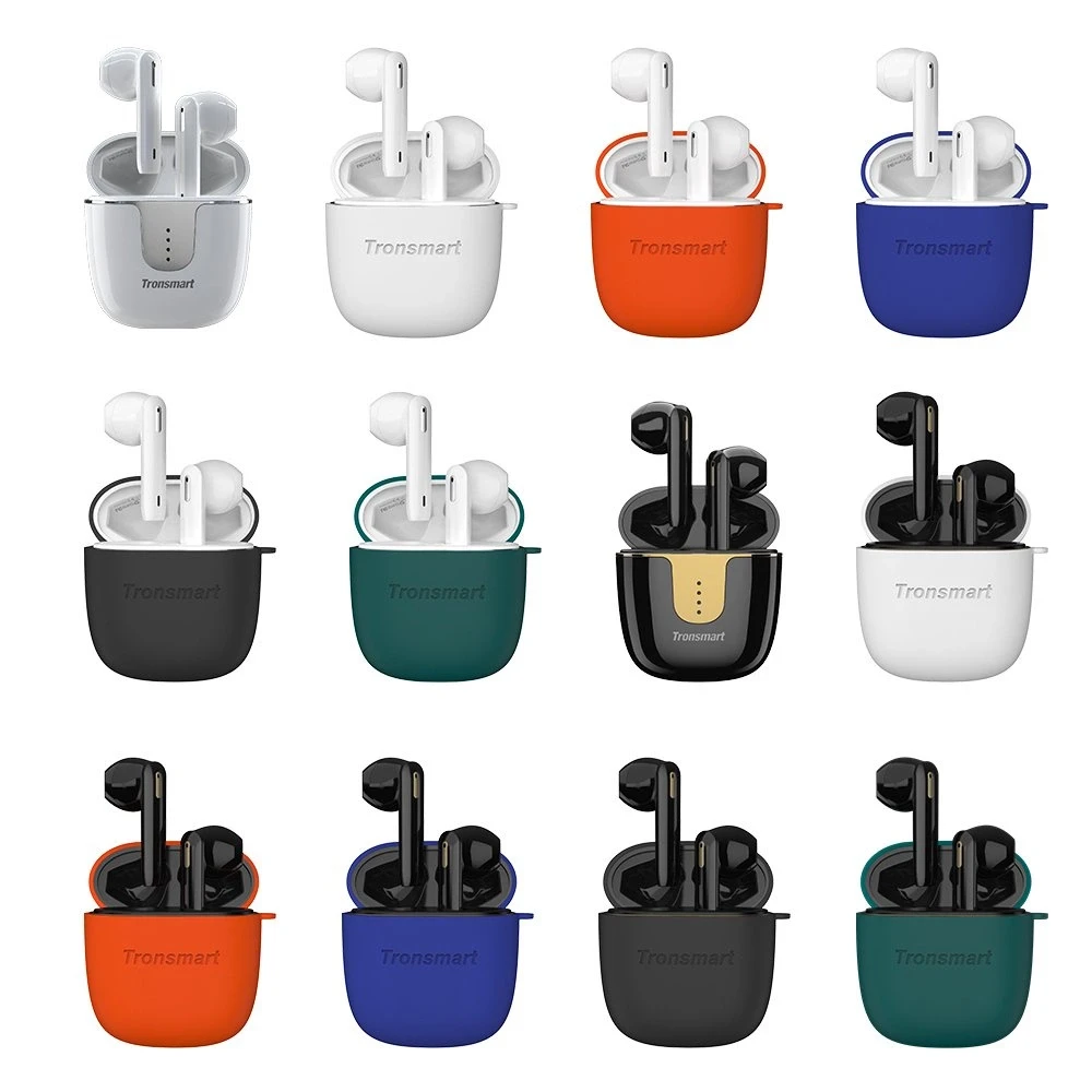 Ausinės Tronsmart Earphone Case silikoninis Earphone Case Tronsmart Onyx Ace Pro | Onyx Ace Žalias