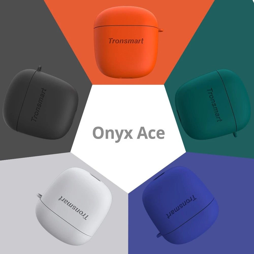Ausinės Tronsmart Earphone Case silikoninis Earphone Case Tronsmart Onyx Ace Pro | Onyx Ace Žalias
