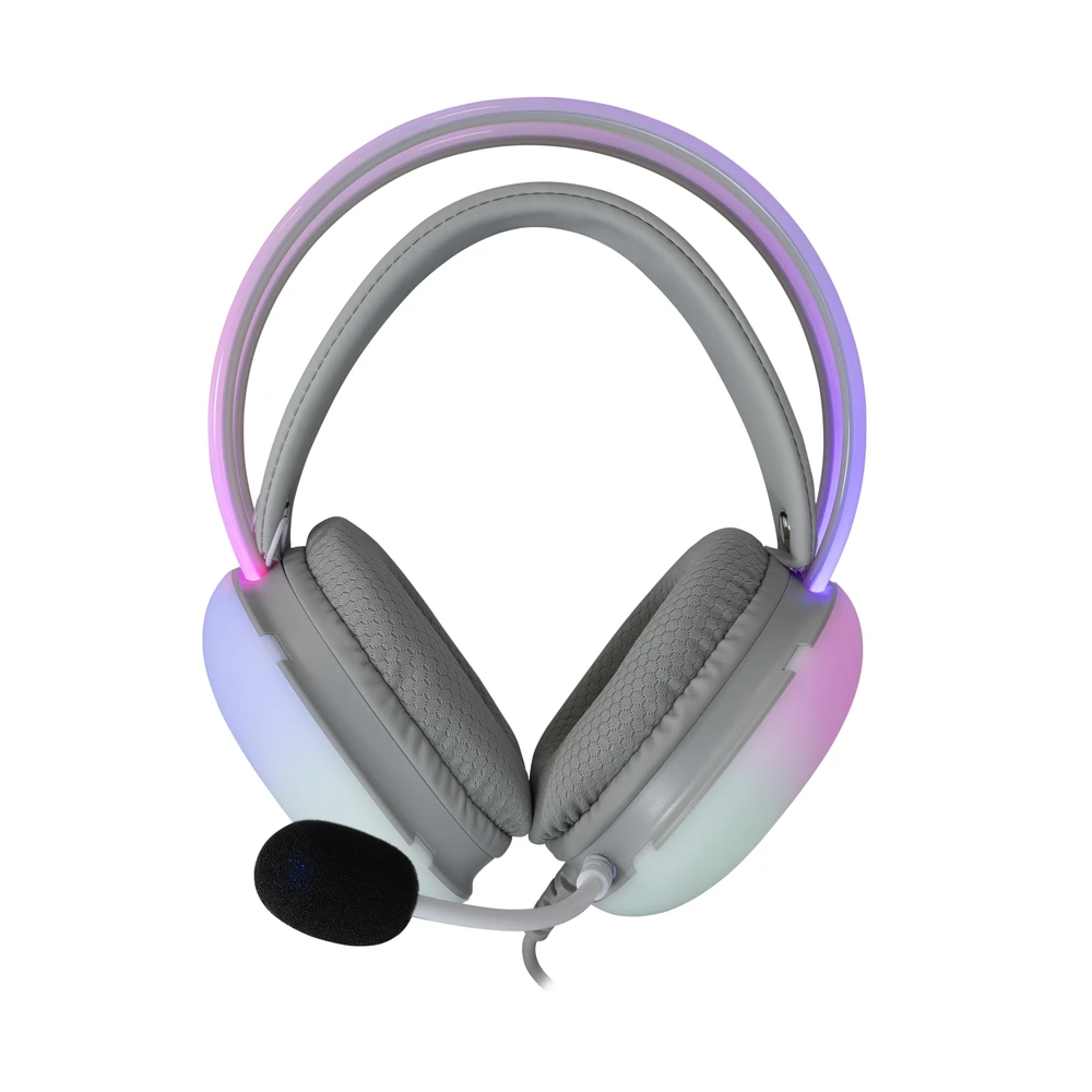 White Shark Firefly ausinės su RGB apšvietimu