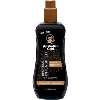 Australian Gold Bronzing Intensifier Dry Oil Įdegį skatinantis purškiamas sausas aliejus su bronzantais, 237 ml