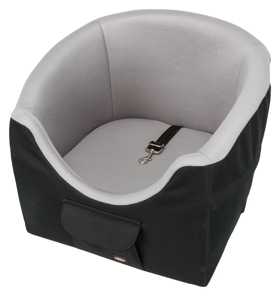 Trixie autokėdutė 41 × 39 × 42 cm pilkai juoda