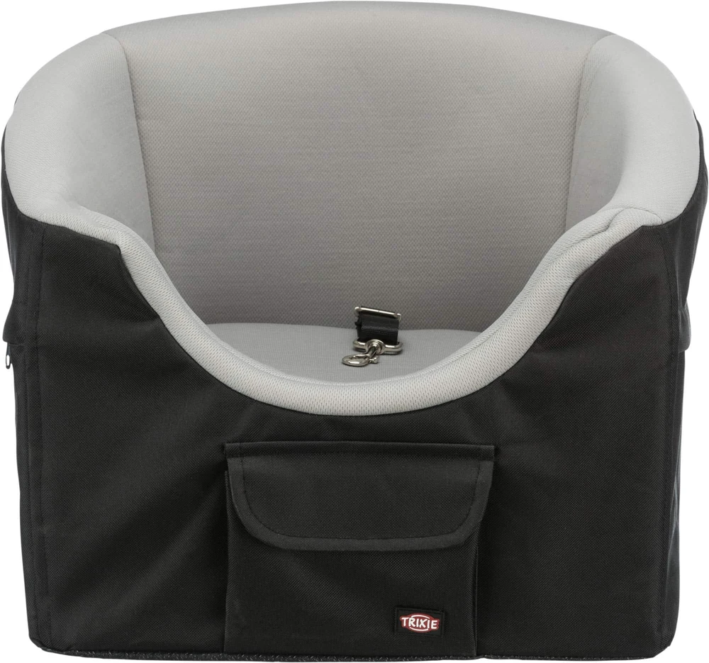 Trixie autokėdutė 41 × 39 × 42 cm pilkai juoda