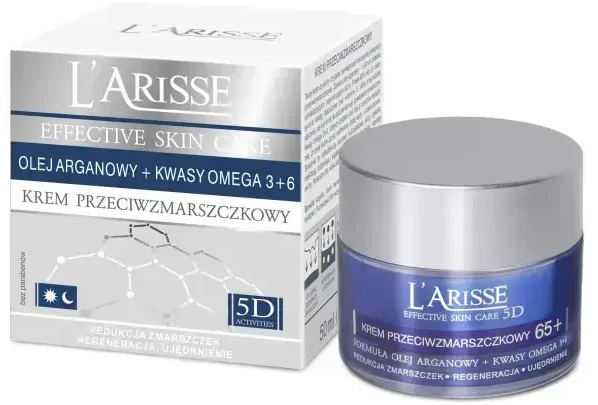 Ava Laboratorium L'arisse 5D kremas nuo raukšlių 65+ 50ml