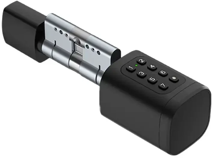 Avatto digital lock cylinder SDL-V1-B90 90mm Juodas