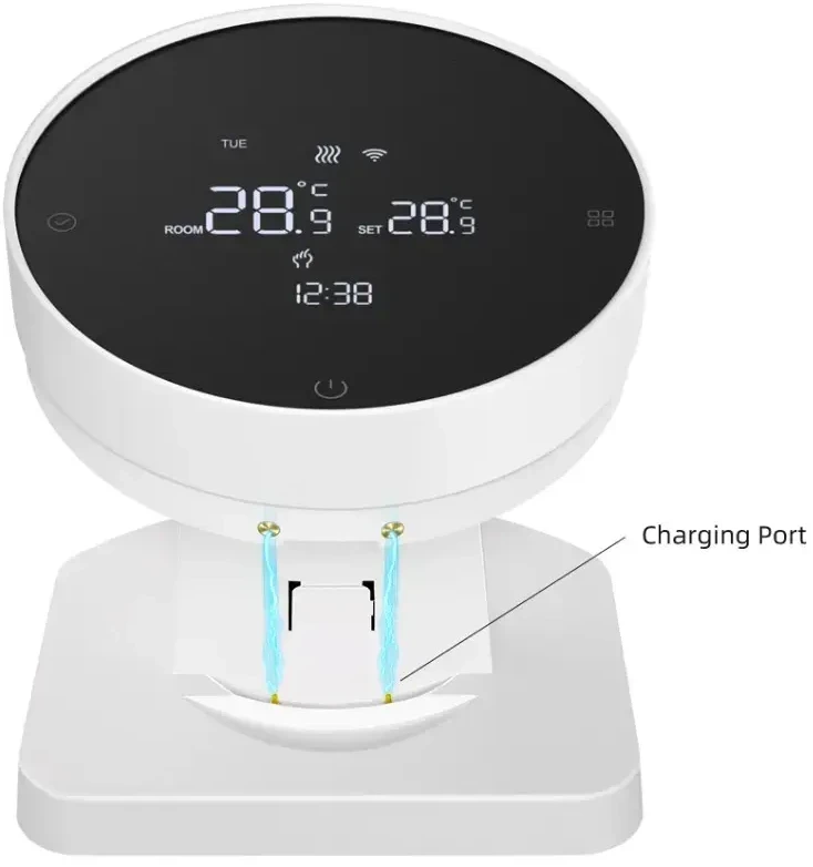 Avatto WT498 išmanusis Wi-Fi + RF termostatas