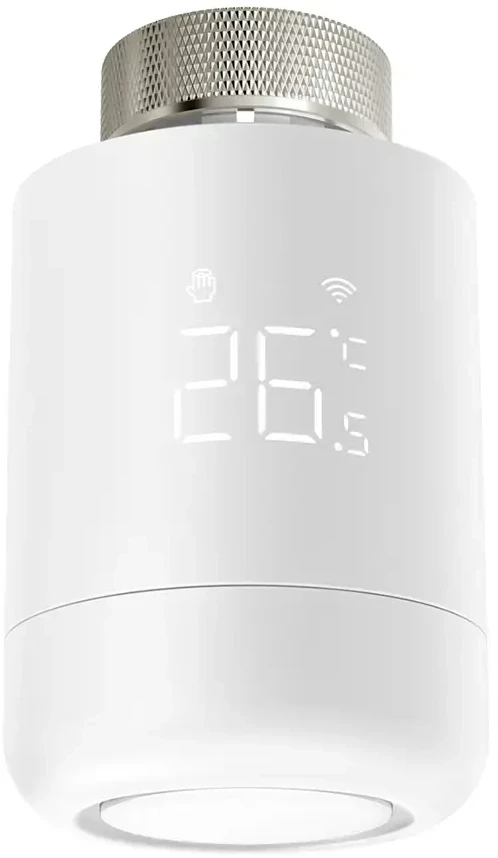 Avatto Išmanusis ZigBee TUYA termostatas radiatoriui su indikacija, 3x AA, TUYA