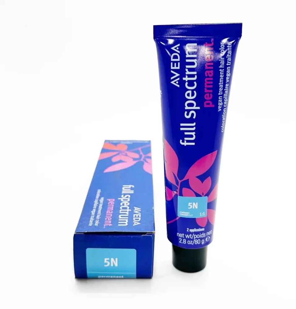 „Aveda Full Spectrum“ ilgalaikiai veganiški gryno tono plaukų dažai, 80 g