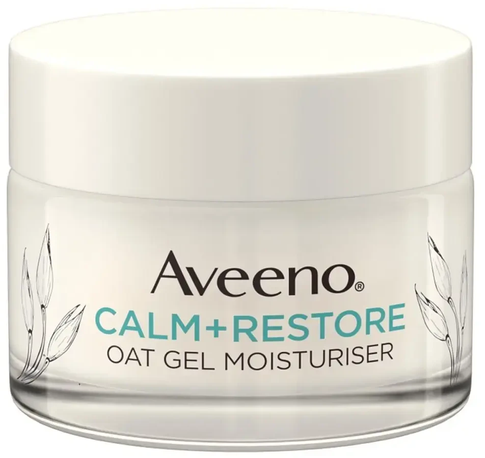 Aveeno Calm + Restore Oat Gel Moisturizer veido gelis