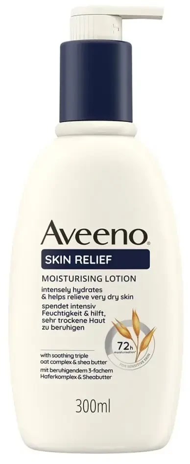 Aveeno Drėkinamasis kūno losjonas be kvepalų Skin Relief (drėkinamasis losjonas) 300 ml