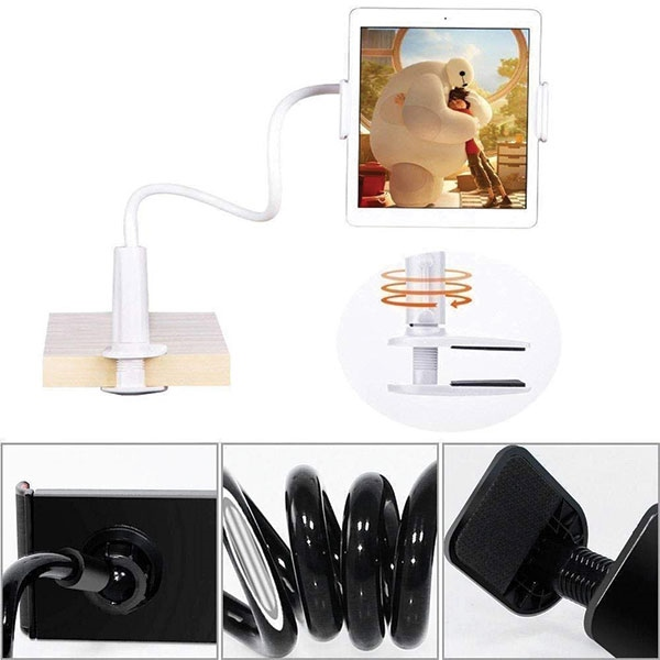 AWEI X3 desk mount 4″-10.5″ juodos spalvos long arm