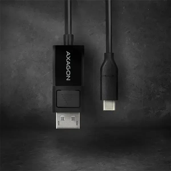 Axagon Kabelis RVC-DPC USB-C į DisplayPort