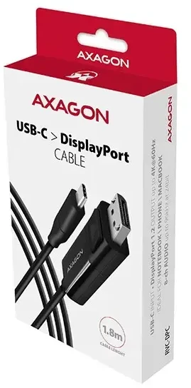 Axagon Kabelis RVC-DPC USB-C į DisplayPort