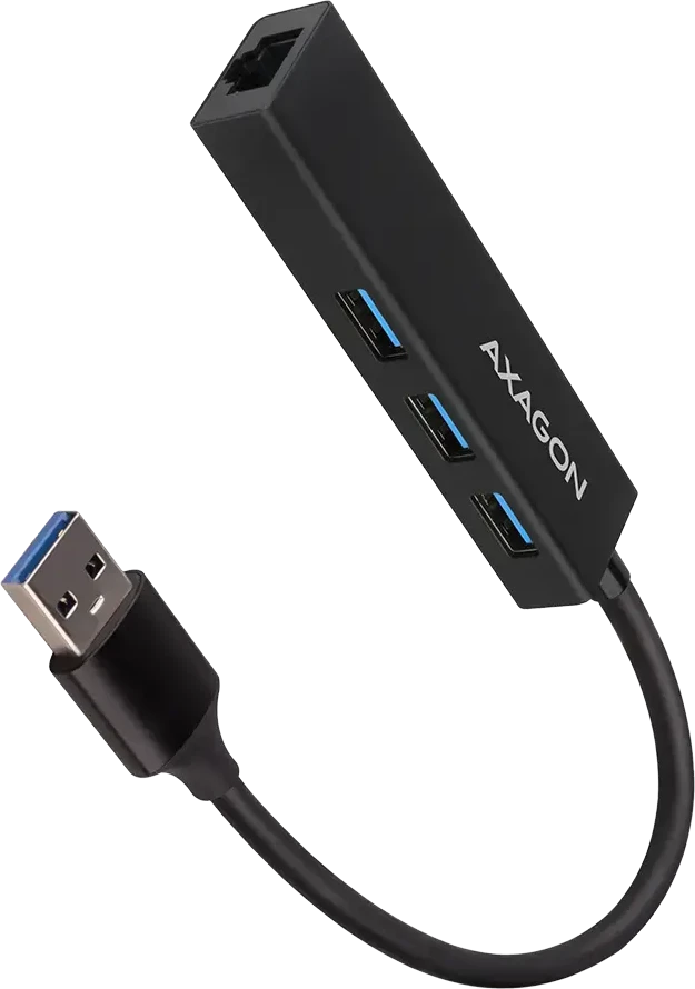 AXAGON SuperSpeed USB-A šakotuvas ir Gigabit LAN | HMA-GL3A