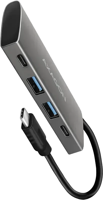 AXAGON SuperSpeed USB-C 10 Gbps SPEEDSTER 4 Hub | HMC-4G2
