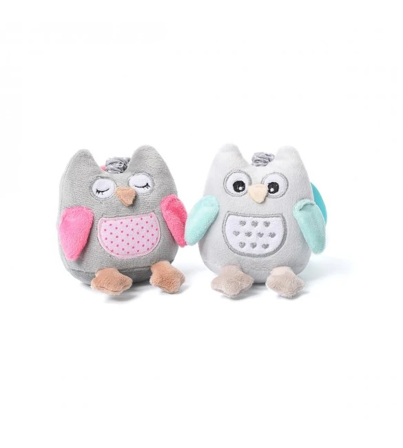 Baby Ono B.O.442 Vaikiškas žaislas su vibracija OWL SOPHIA