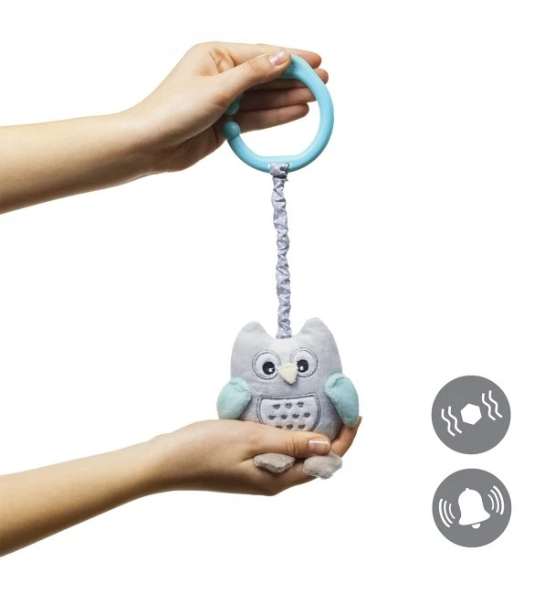 Baby Ono B.O.442 Vaikiškas žaislas su vibracija OWL SOPHIA
