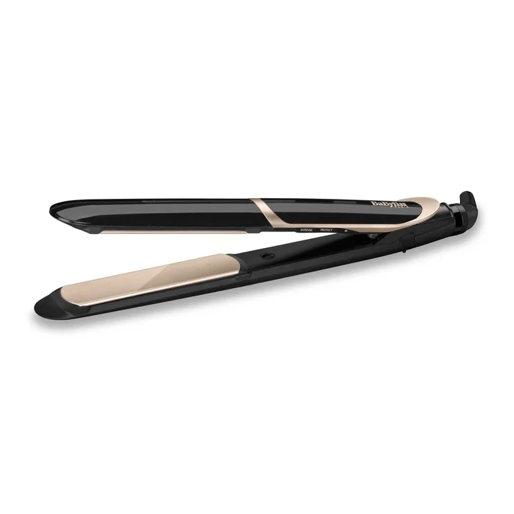 BABYLISS Plaukų tiesinimo žnyplės ST298E Keraminė šildymo sistema, Temperatūra (maks.) 235 °C, Šildymo lygių skaičius 13, Juodas