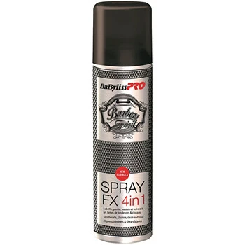 BaByliss PRO 4-in-1 purškiklis skutimosi ir pjovimo įrankių priežiūrai (Purškiklis FX 4in1) 150 ml
