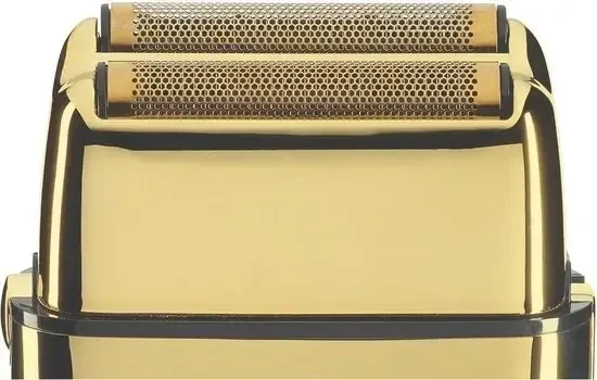 Tinklelio ir peiliukų rinkinys plaukų skutimo mašinėlei Babyliss Pro Replacement Foil Head 2 Cutters Gold FXRF2GE, skirtas plaukų skutimo mašinėlei FXFS2GE