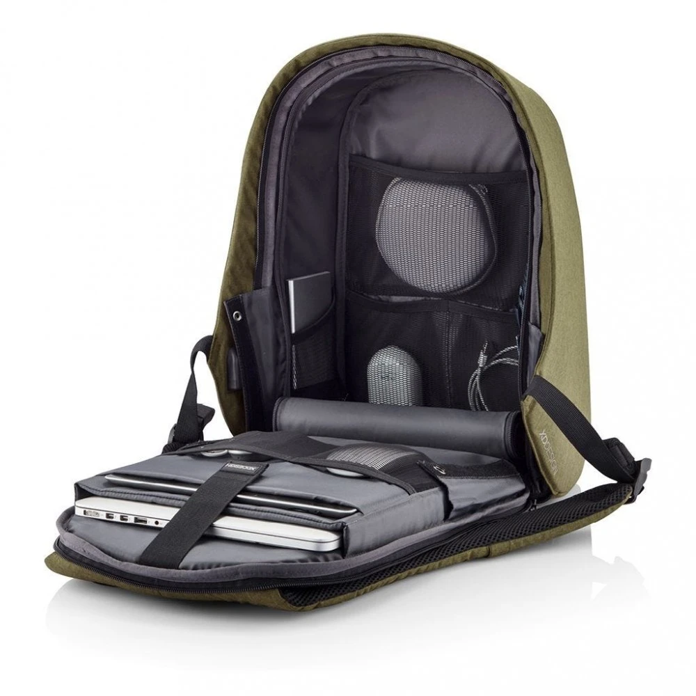 XD Design Kuprinė su apsauga nuo vagių Bobby Hero Small (Žalia)