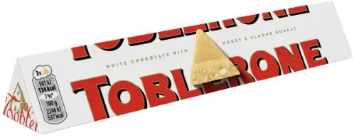 Baltasis šokoladas TOBLERONE, 100 g