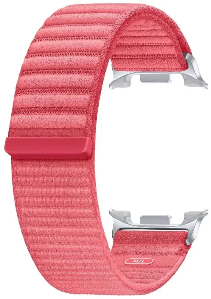 SVL33LREGEU medžiaginis dirželis (M/L) Samsung Galaxy Watch8, Raudona