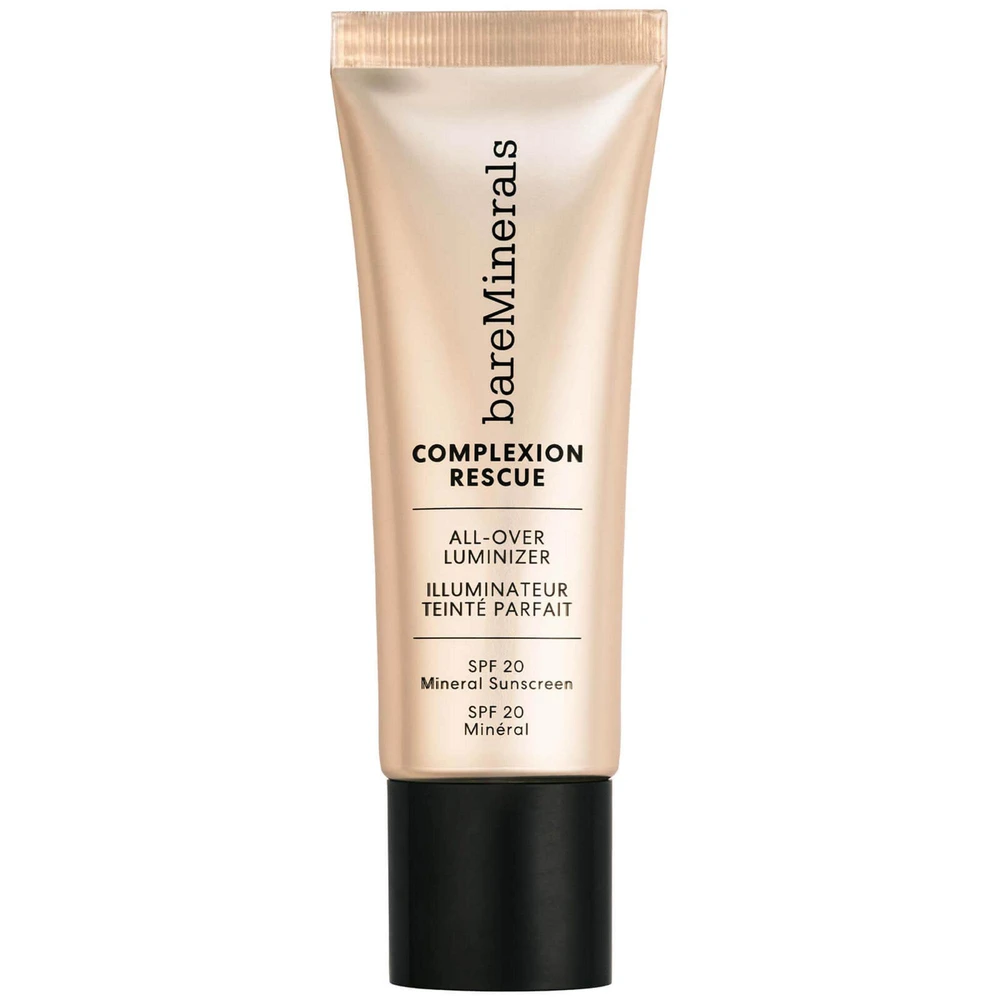 Bare Minerals Bareminerals Complexion Rescue All Over Luminizer Spf20 šampanas, 35 ml