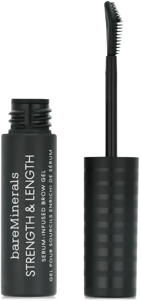 „Bare Minerals Bareminerals Strength y Length“ serumu suteptas antakių gelis Chesnut, 5 ml