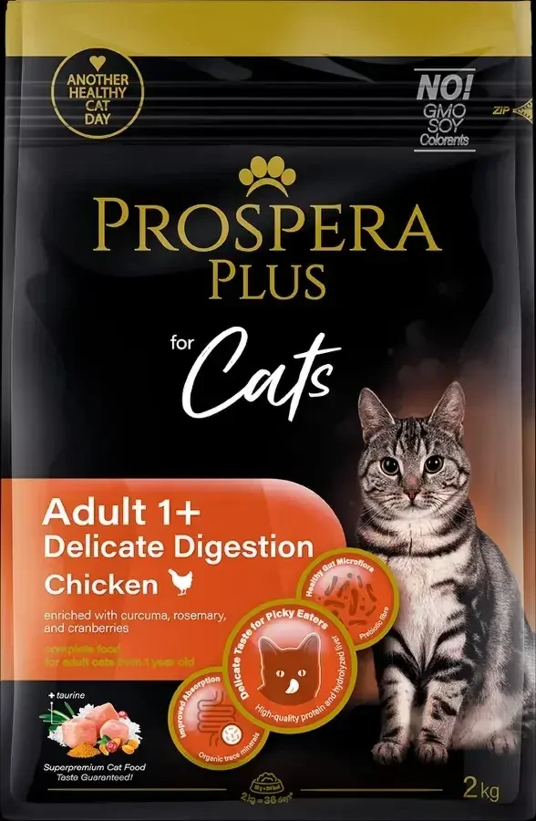 Prospera Plus Adult vištiena Delicate Digestion 2kg (jautriam virškinimui)