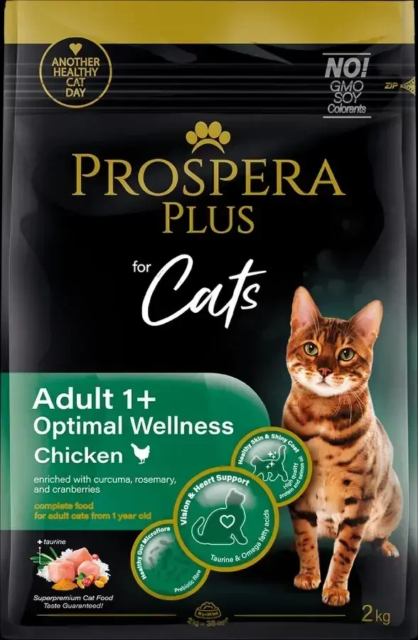 Prospera Plus Adult 1+ vištiena Optimal Wellness 2kg
