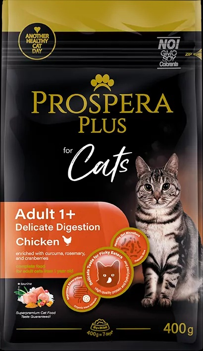 Prospera Plus Adult vištiena Delicate Digestion 0,4kg (jautriam virškinimui)