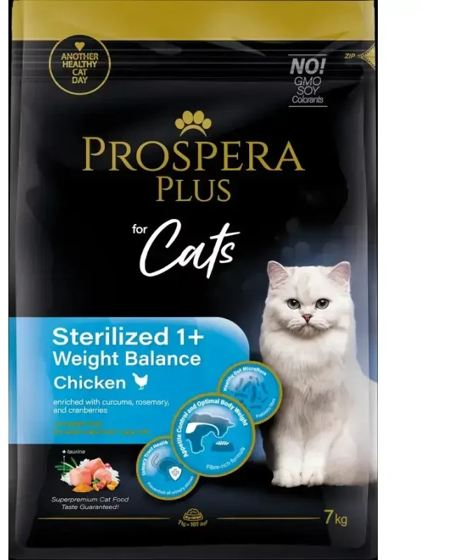 Prospera Plus Sterilized 1+ Weight balance 7kg (sterilizuotoms svorio reguliavimui)