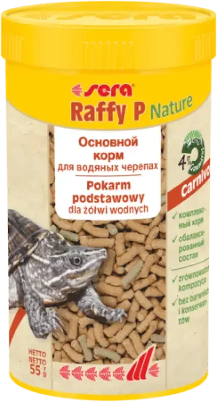 sera Turtle Adult Raffy P granulės 100 ml