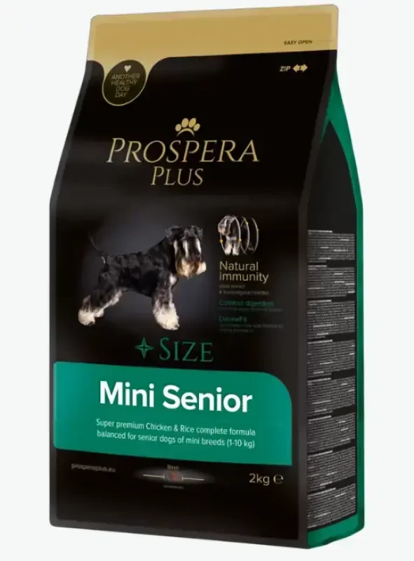 Prospera Plus Mini Senior vištienos ir ryžių pašaras 2kg