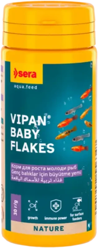 Sera Vipan baby 50ml maist jaunoms gyvav žuvytėms