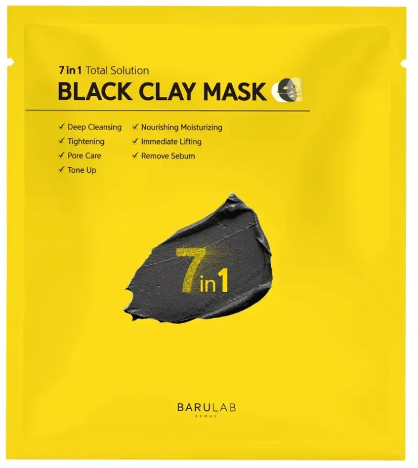Barulab 7 in 1 Total Solution BlackClay™ Mask 18 g