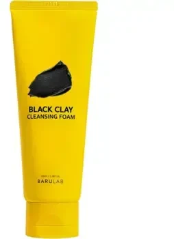 Barulab Juodas Clay Cleansing Foam valomosios veido putos, 100 ml