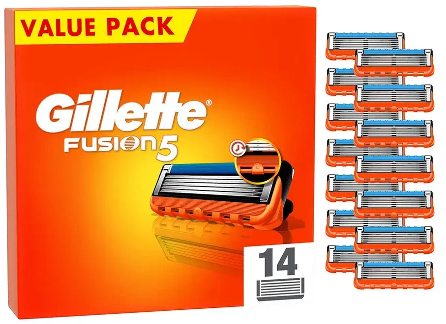Keičiamos galvutės Gillette, Fusion 5, 14 vnt.