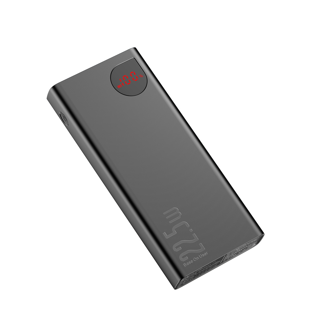 LiPo išorinis akumuliatorius (Powerbank) 20000mAh 22.5W su PD3.0 QC3.0 2xUSB + USB C ADAMAN juodas BASEUS